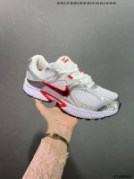 Corporate Level Nk V5 Rnr Series White And Green Retro Y3K Style Comfortable Ver