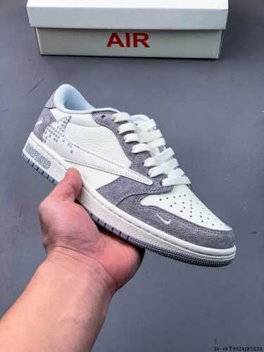 Company-Level First-Layer Nike Air Jordan 1 Low Aj1 Joe 1 Low-Top Trendy Slow-Mo
