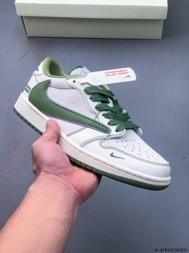 Company-Grade Top Layer! Nike Air Jordan 1 Low Aj1 Low-Top Trendy Cushioned Casu