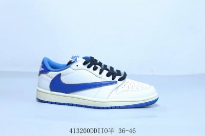 Jordan Air Jordan 1 Low Aj1 Jordan 1 Low-Top Retro Cultural Casual Sports Basket