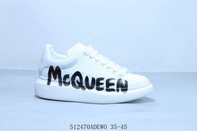 alexandermcqueen Alexander Mcqueen Mcq Couple Sports White Shoes Thick Bottom