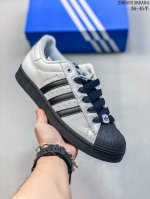 Top-Grain Leather Adidas Originals Superstar Xlg T Shell-Toe Series Low-Top Thic