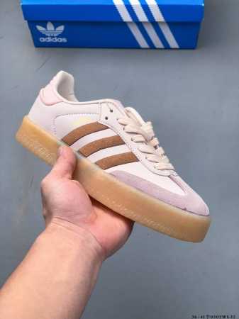 Company-Level! Adidas Samba Xlg Thick-Soled Low-Top Retro Skate Shoes 0502Wl22 - Click Image to Close