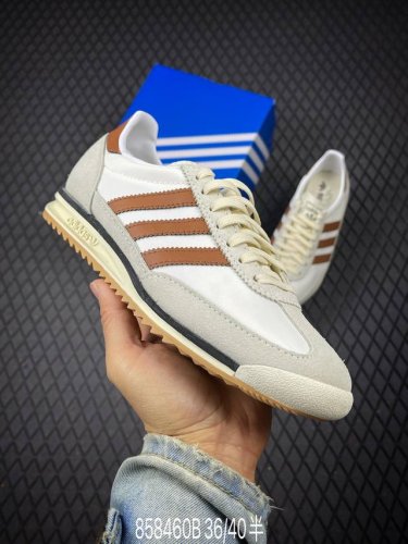 B Company-Level Adidas Sl 72 Og Three-Leaf Clover Retro Casual Running Shoes, Ca