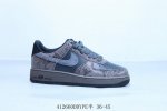 Nike Air Force 1 Af1 Nike Low-Top Air Force One Casual Sneakers Gray Item Number
