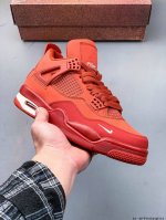 Company Level! Air Jordan 4 Retro Og Cement Aj4 Joe 4 Retro Casual Sports Basket