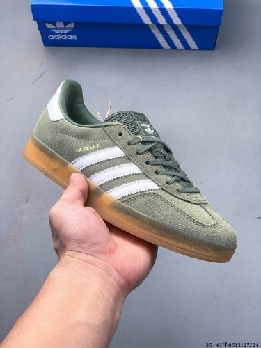 Authentic Half Sizes! Adidas Gazelle Low-Top Retro Casual Sports Sneakers 051312