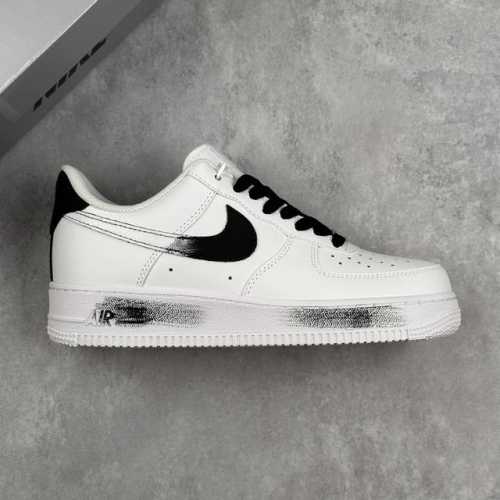 Local Core Private Nike Air Force 1'07 Low White And Black Gradient Air Force On