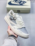 Company-Level Aj1 Travis Scott X Air Jordan 1 "Reverse Mocha" Aj1 Joe 1 Ts Light
