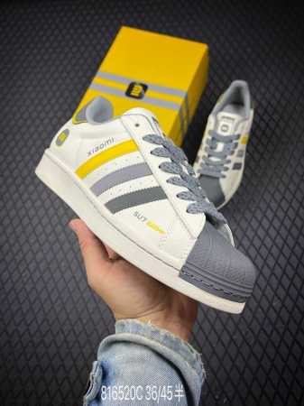 c Xiaomi Su7 Adidas Superstar Shell Head Classic Versatile Casual Sneakers Ch - Click Image to Close