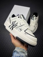 B Mlb Chunky Liner Mid Popular Single-Piece Senior Shoe Series Hand-Painted Graf
