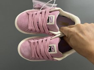 Biao M New Faux Suede Children's Casual Shoes Size: 22-35 Classic Puma Series Hi