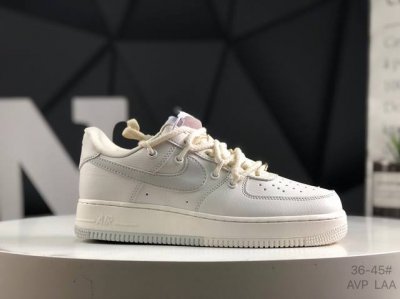 Company-Grade Nike Air Force 1 '07 Low-Top Casual Sneakers With Half Sizes. Soft
