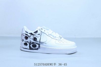 Nike Air Force 1 Af1 Nike Low-Top Air Force One Casual Sneakers Item Number 9 44
