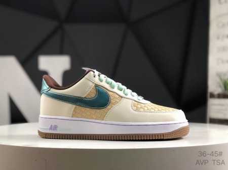 Nike Air Force 1 07 Air Force One Low-Top All-Match Casual Sports Shoes The Back - Click Image to Close