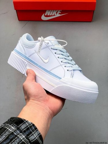 Nike Wmns Nike Court Legacy Lift Thick-Soled Retro Platform Shoes 0426281F26