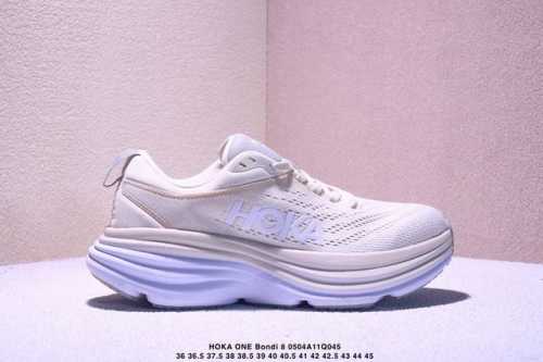Hoka Men's And Women's Shoes With Authentic Labels And Half-Size System, Featuri