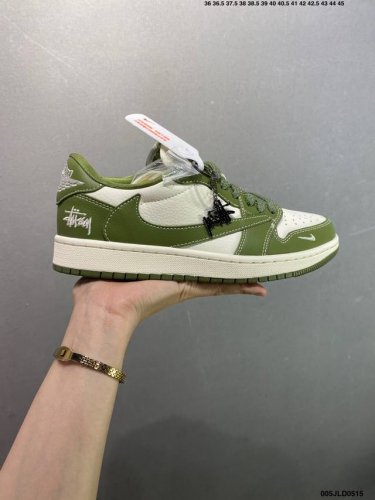 Company-Grade Nike Air Jordan 1 Low Custom Colorway Custom Aj Collaboration - Hi