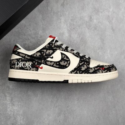 Local Core Private Nike Dunk Low Retro X Dior Embroidery Joint Starry Sky Low-To