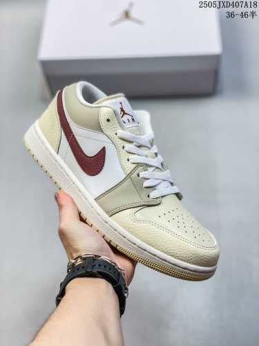 First Layer Leather Belt Half Size Air Jordan 1 Low Aj1 Jordan 1 Low-Top Casual