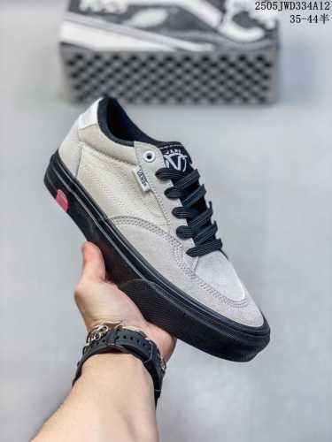 Vans Skate Rowan Pro Brown And Yellow Classic Versatile Lightweight Comfortable