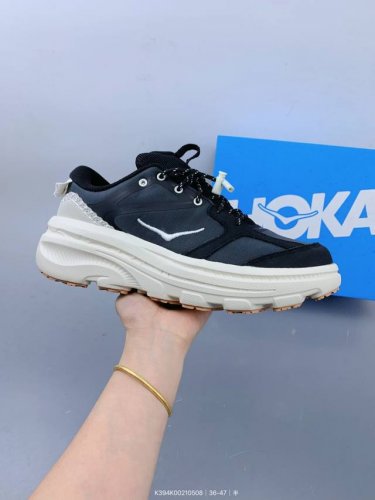 Cs Edition Hoka One One Bondi B3 Ls Sports Comfort Low-Top Running Shoes For Men