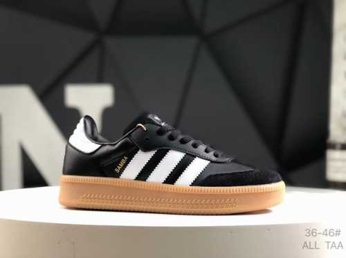 Corporate Grade With Half Size Adidas Samba Xlg Low-Top Thick-Soled Sports Shoes