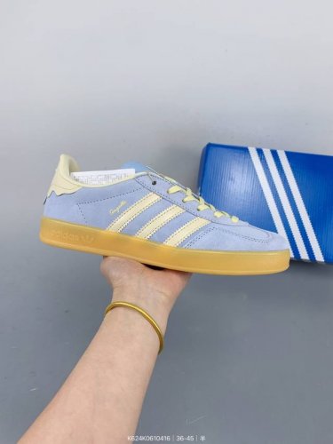 Adidas Gazelle Indoor T-Toe Shoes Retro Casual Sneakers Size: As Shown In The Pi