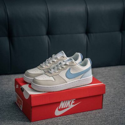 Core Private Nike Court Borough Low Low-Top Versatile Breathable Casual Sports S