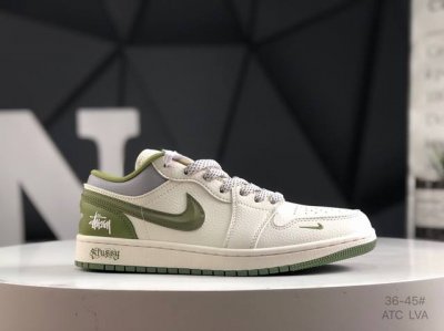 Company-Grade With Half Sizes Nike Air Jordan 1 Low Aj1 Low-Top Casual Sneakers