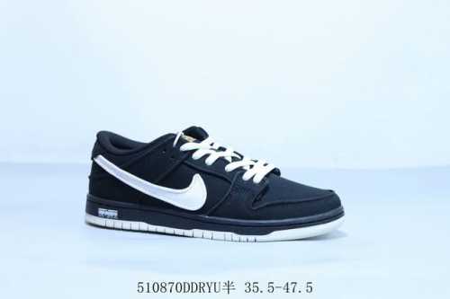 Nike Sb Dunk Low Pro Retro Low-Top Casual Skateboarding Shoes Black/White, Produ