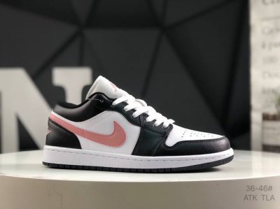 Authentic Label With Half Sizes Nike Jordan Air Jordan 1 Low Aj1 Low-Top Series