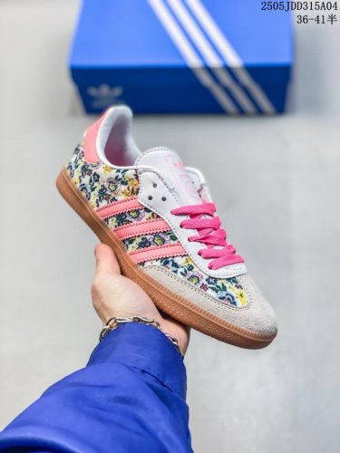 Liberty London X Adidas Originals Samba Og Comfortable And Versatile, Slip-Resis