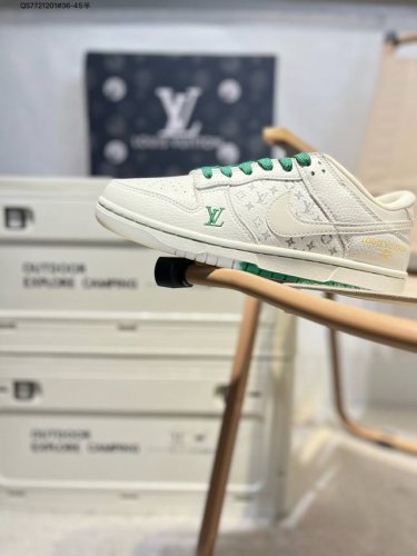 Lv X Nike Sb Dunk Low, Produced By A Major Factory, Highly Recommended, New Colo