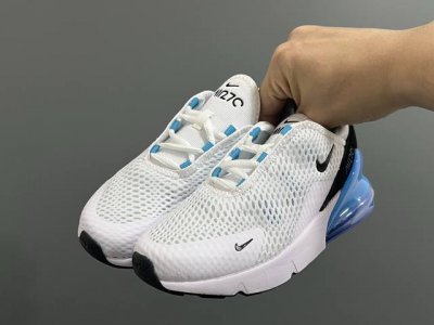 Nk New 270 Mesh Children's Sports Shoes Size: 26-37 Inches Classic 270 Air Cushi