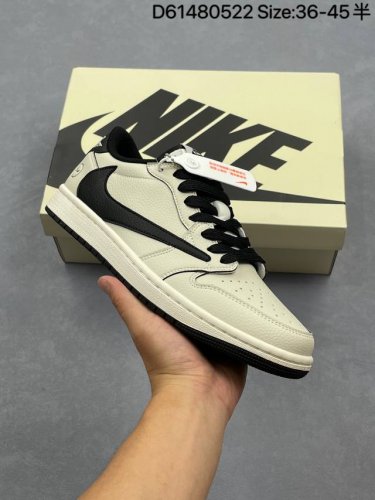 Corporate-Level Aj1 Travis Scott X Air Jordan 1 Reverse Mocha Aj1 Joe 1 Ts Light