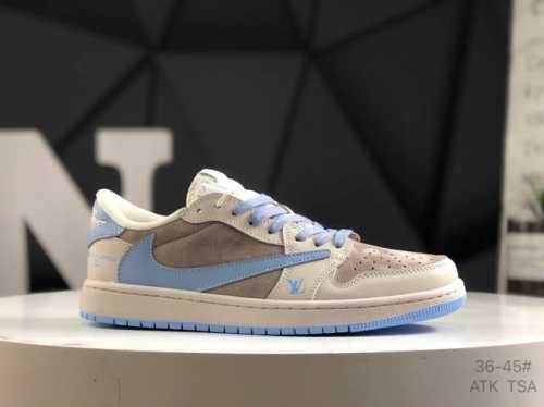 Nike Travis Scott X Fragment Design X Jordan Air Jordan 1 Low Og Sp Aj1 Low-Top