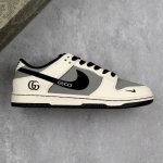 Local Core Private Nike Sb Dunk Low Gucci Joint--- Creamy White Gray And Black P
