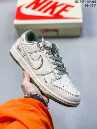 Overseas Bestseller Limited Release! Company-Grade Nike Sb Dunk Low Stussy Colla