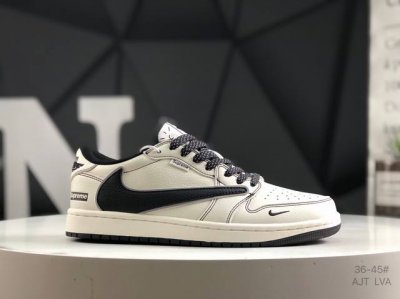 Company-Level With Half Size Nike Travis Scott X Nike Air Jordan 1 Low X Supreme