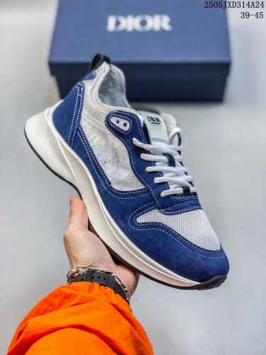 Genuine Dior B25 Suede Comfortable Low-Top Sports Casual Shoes Size: 39-45 Code