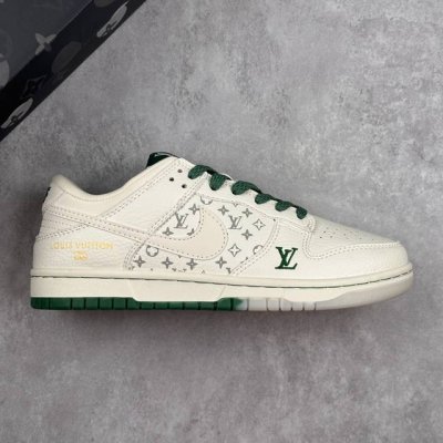 Local Core Private Nk Sb Dunk Low Lv Collaboration Green And White 3M Reflective