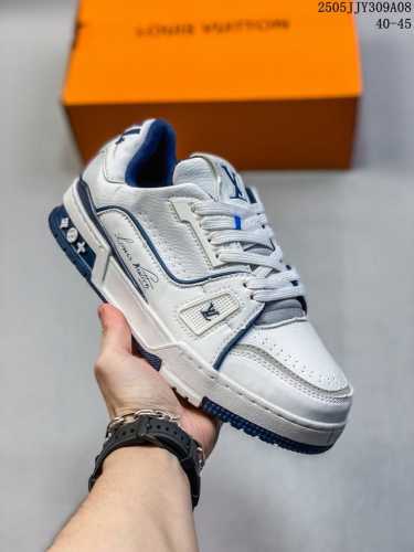 Authentic Label New Lv Louis Vuitton Trainer Sneaker Low Casual Sports Culture V