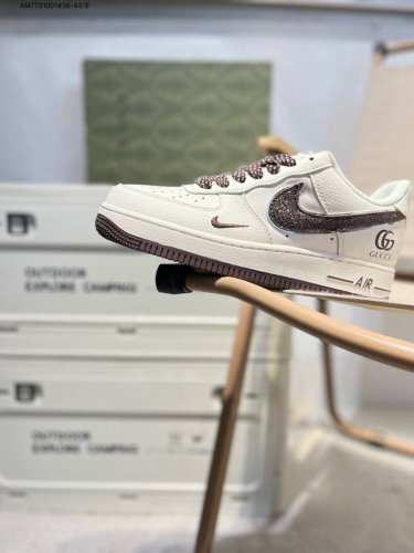 Gucci X Nk Air Force 1 '07 Low Air Force One Low-Top Casual Skate Shoes #Custom