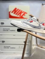 Company-Level First-Layer Pistusi X Jordan Air Jordan 1 Low Aj1 Low-Top Series B