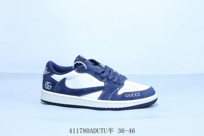 Nike Air Jordan 1 Low Gs White Black Pink Aj1 Jordan Generation Low-Top Classic