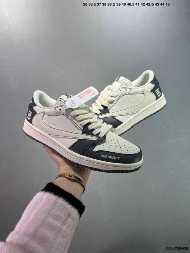 Company-Level Fragment X Travis Scott X Givench Air Jordan 1 Low Three-Party Joi