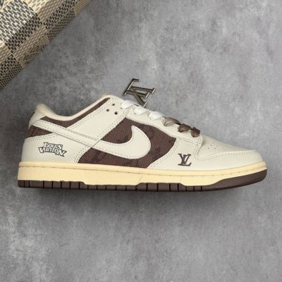 Local Core Private Nk Sb Dunk Low Lv Joint-Denim Splicing Anniversary High-End C