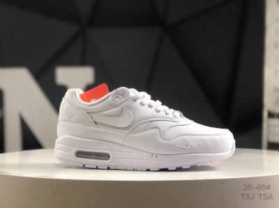 Nike Air Max 1 Nike Air Cushion Cushioning Durable Sports Shoes Shoe Upper And B