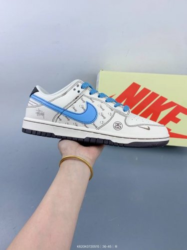 Nike Undefeated X Nike By You Sb Dunk Low Retro Sp Dunk Series Low-Top Casual Sp